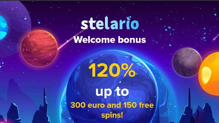 stelario casino bonus