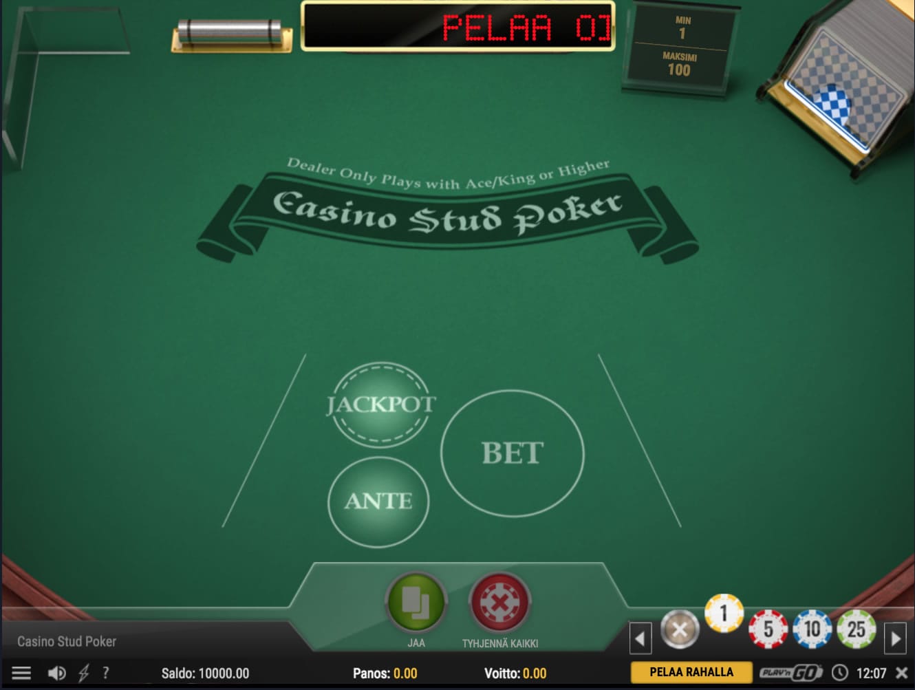 Casino Stud Poker Kasinopeli