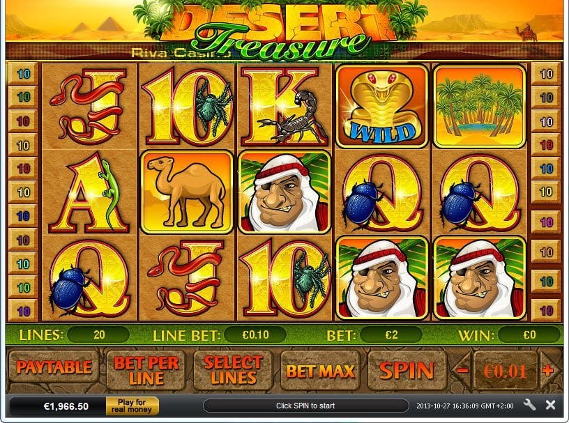 Desert Treasure slot