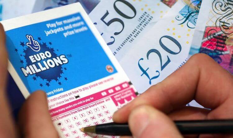 Lotteriet är värt 149 miljoner dollar. En av de största jackpottarna vanns i Storbritannien.